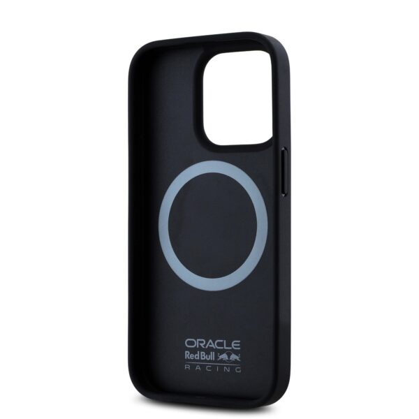 Red Bull Калъф Apple iPhone 15 Pro Max, Carbon Powerbar MagSafe, черен – RBHMP15X24CFGSMK