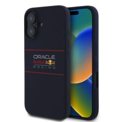 Red Bull калъф за iPhone 16 - RBHMP16S24SIHSRV