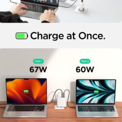 Spigen 220v 140w 2xusb C Arcstation Pro Gan 1402 Byal 2