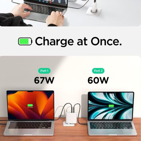 Spigen 220v 140w 2xusb C Arcstation Pro Gan 1402 Byal 2