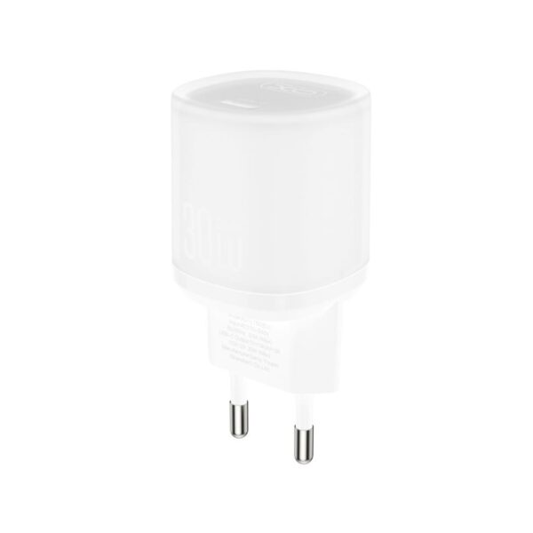 Зарядно устройство - 220V 30W, USB-C + кабел Type-C - XO - Image 2