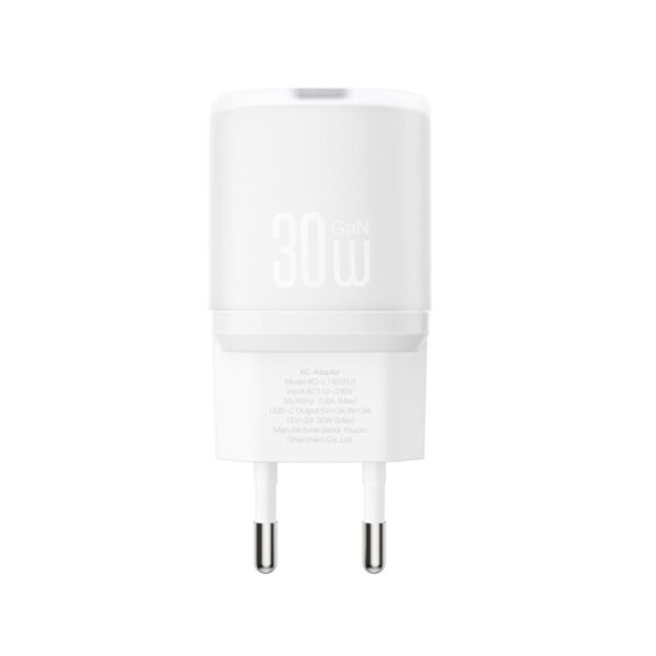 Зарядно устройство - 220V 30W, USB-C + кабел Type-C - XO - Image 3