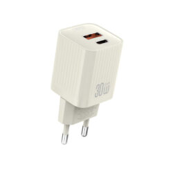 Зарядно устройство 30W USB-C + USB-A - XO