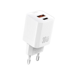 Зарядно устройство 30W USB-C + USB-A - XO