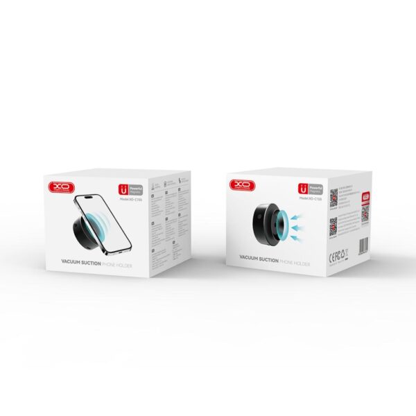 Холдер с вакуум, Suction cup Magnetic 360 Rotating /черен/ - Image 12