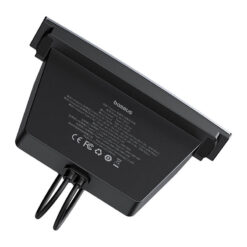 BASEUS T-Space Хъб за вграждане, за автомобили TESLA, 2xUSB-A, 2xUSB-C + 2 кабелa C и L, 45W, B00051300111-01 /черен/