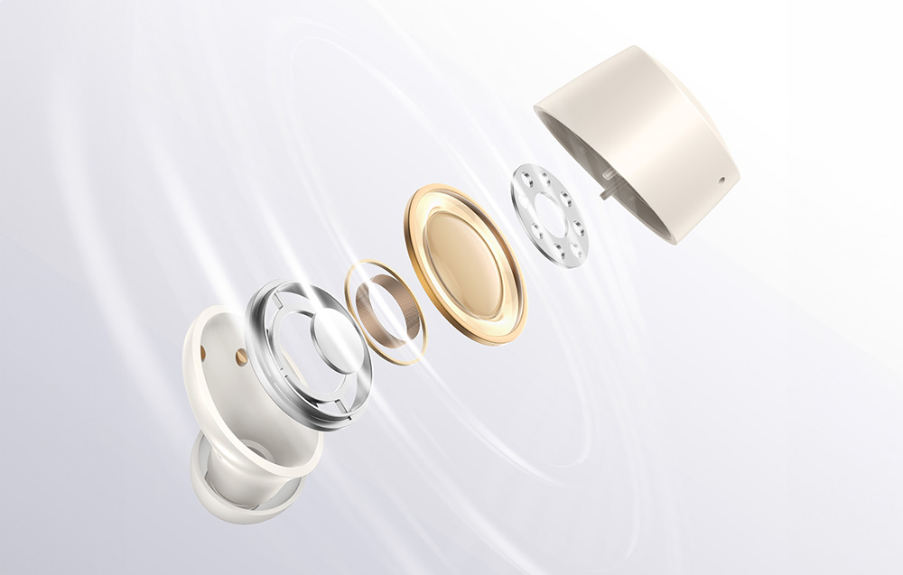 Безжични слушалки BASEUS HF TWS, Bowie E18 /бели/