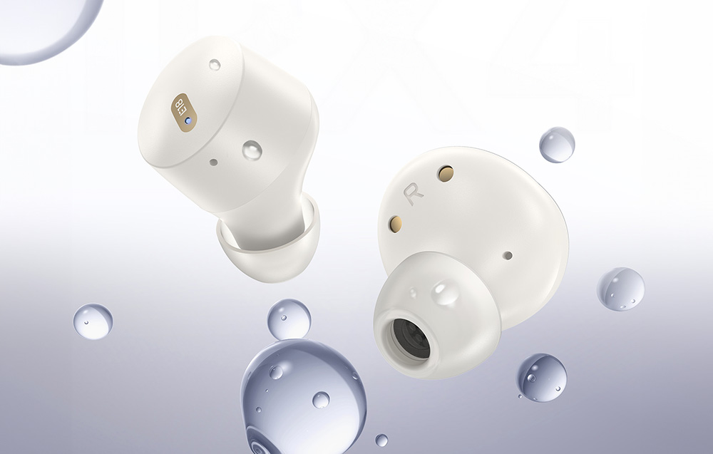 Безжични слушалки BASEUS HF TWS, Bowie E18 /бели/