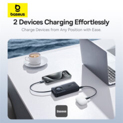 BASEUS Външна батерия Power Bank 10000 mAh 30W, Free2Pull /черен/ – P10073701123-00