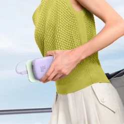 Външна батерия BASEUS Qpow 2 Power Bank 10000 mAh, 30W + вградени кабели 2C, /лилав/ -P10055008513-00