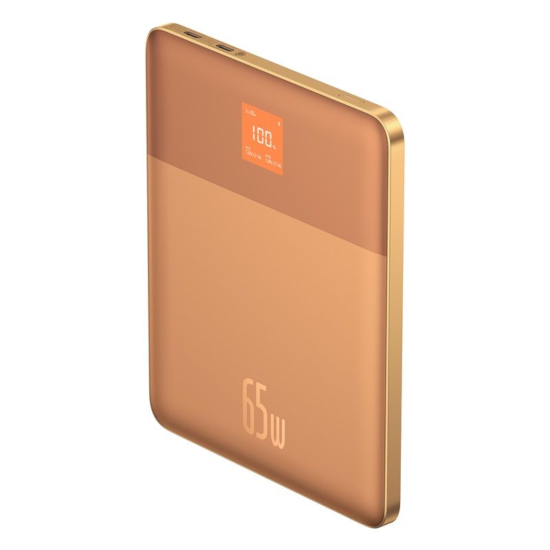 Външна батерия BASEUS Blade2 Power Bank 12000 mAh, 65W, 2C + кабел C-C, Blade2 /корал/ – P10063801733-00