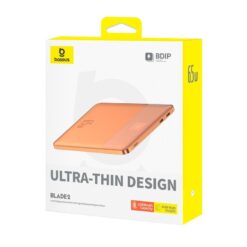 Външна батерия BASEUS Blade2 Power Bank 12000 mAh, 65W, 2C + кабел C-C, Blade2 /корал/ – P10063801733-00