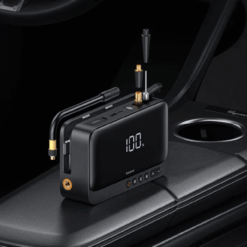 BASEUS Компресор + фенер Power Bank/Car Jump Starter Energy 4in1 6000 mAh, 600A + Компресор + фенер /черен/  – C00245902111-00