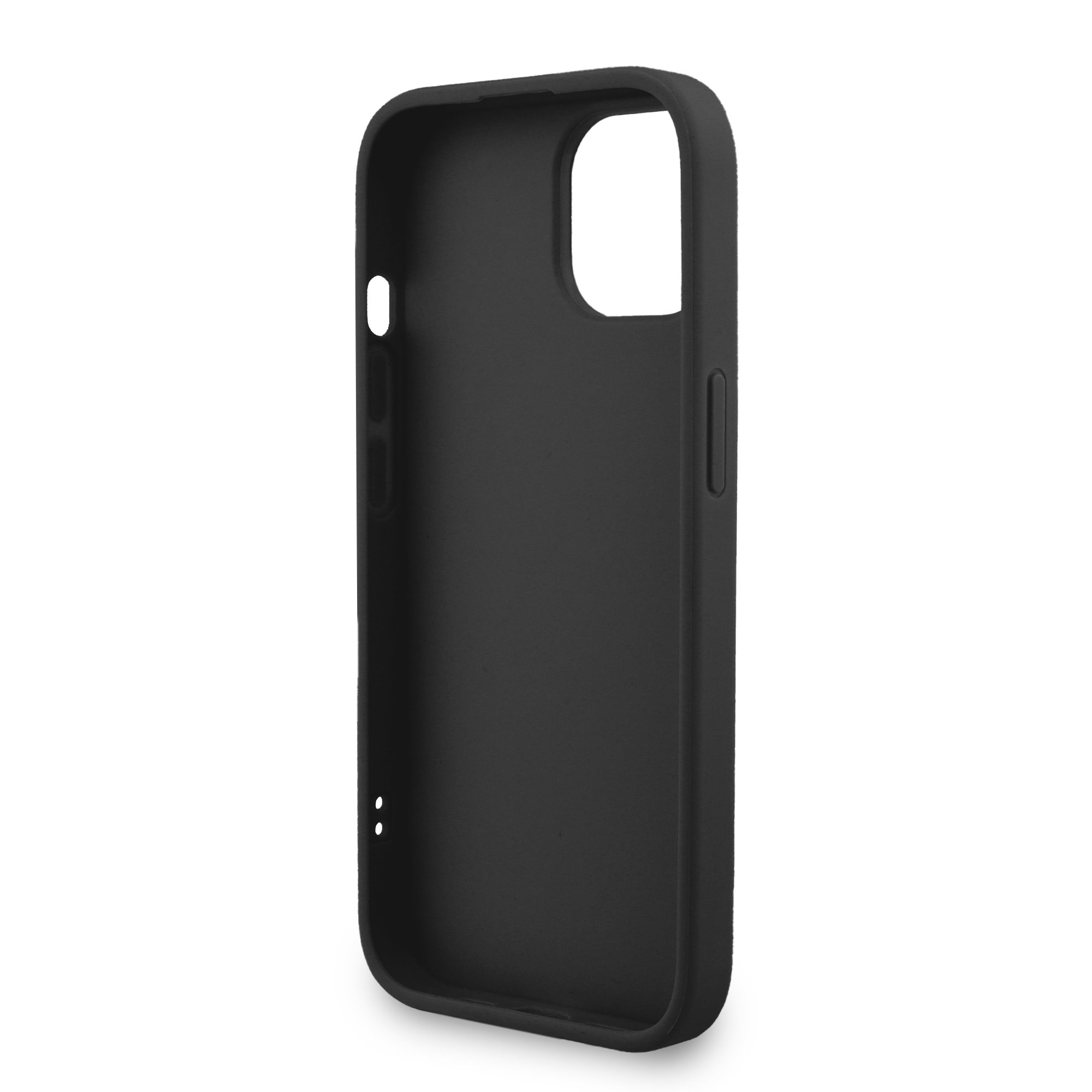 GUESS Калъф за iPhone 15, 4G Metal Logo + Wrist Strap