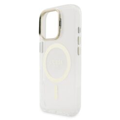 GUESS Калъф за iPhone 16 Pro Max, PC/TPU Electroplated Stand Camera Frame MagSafe + 3 Backgrounds – GUBPSBHMP16XF4P05