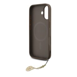 GUESS Калъф за iPhone 17, 4G Charm Tone on Tone, кафяв – GUHMP17SGF4GCW