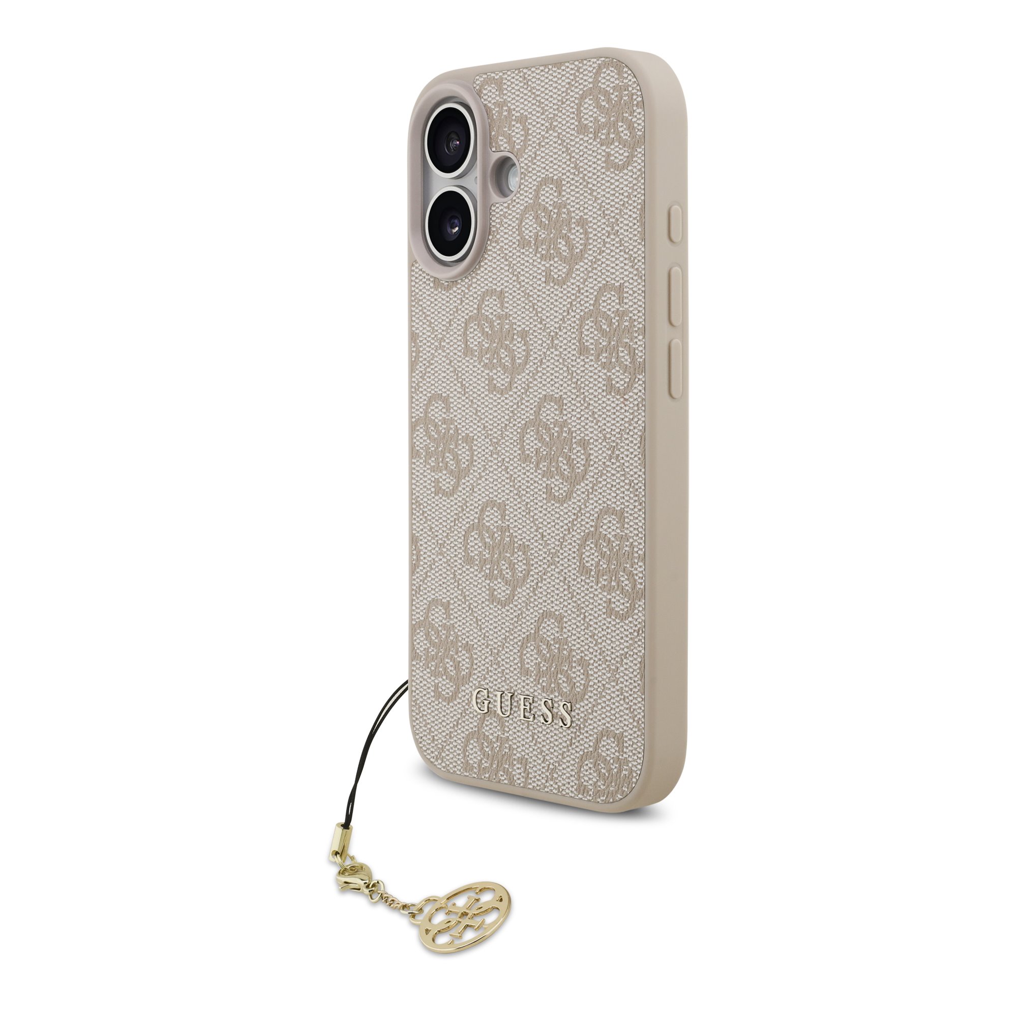 GUESS Калъф Apple iPhone 17, 4G Charm Tone on Tone, розов – GUHMP17SGF4GCP