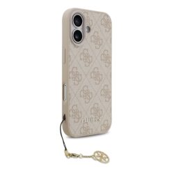GUESS Калъф Apple iPhone 17, 4G Charm Tone on Tone, розов – GUHMP17SGF4GCP