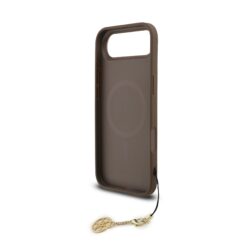 GUESS Калъф за iPhone 17 Air, 4G Charm Tone on Tone, кафяв