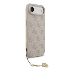 GUESS Калъф за iPhone 17 Air, 4G Charm Tone on Tone, розов