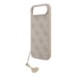 GUESS Калъф за iPhone 17 Air, 4G Charm Tone on Tone, розов