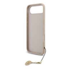 GUESS Калъф за iPhone 17 Air, 4G Charm Tone on Tone, розов