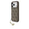 GUESS Калъф Apple iPhone 17 Pro, 4G Charm Tone on Tone, кафяв – GUHMP17LGF4GCW