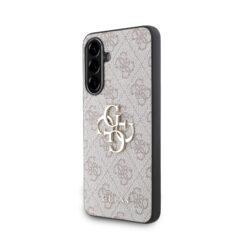 GUESS Калъф за Samsung A56, PU 4G Metal Logo