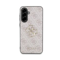 GUESS Калъф за Samsung A56, PU 4G Metal Logo