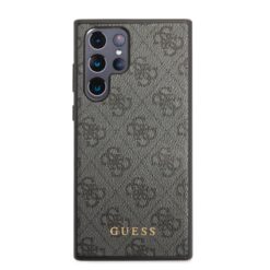 GUESS Калъф Samsung S24 Ultra, 4G Case, черен – GUHCS24LG4GFGR