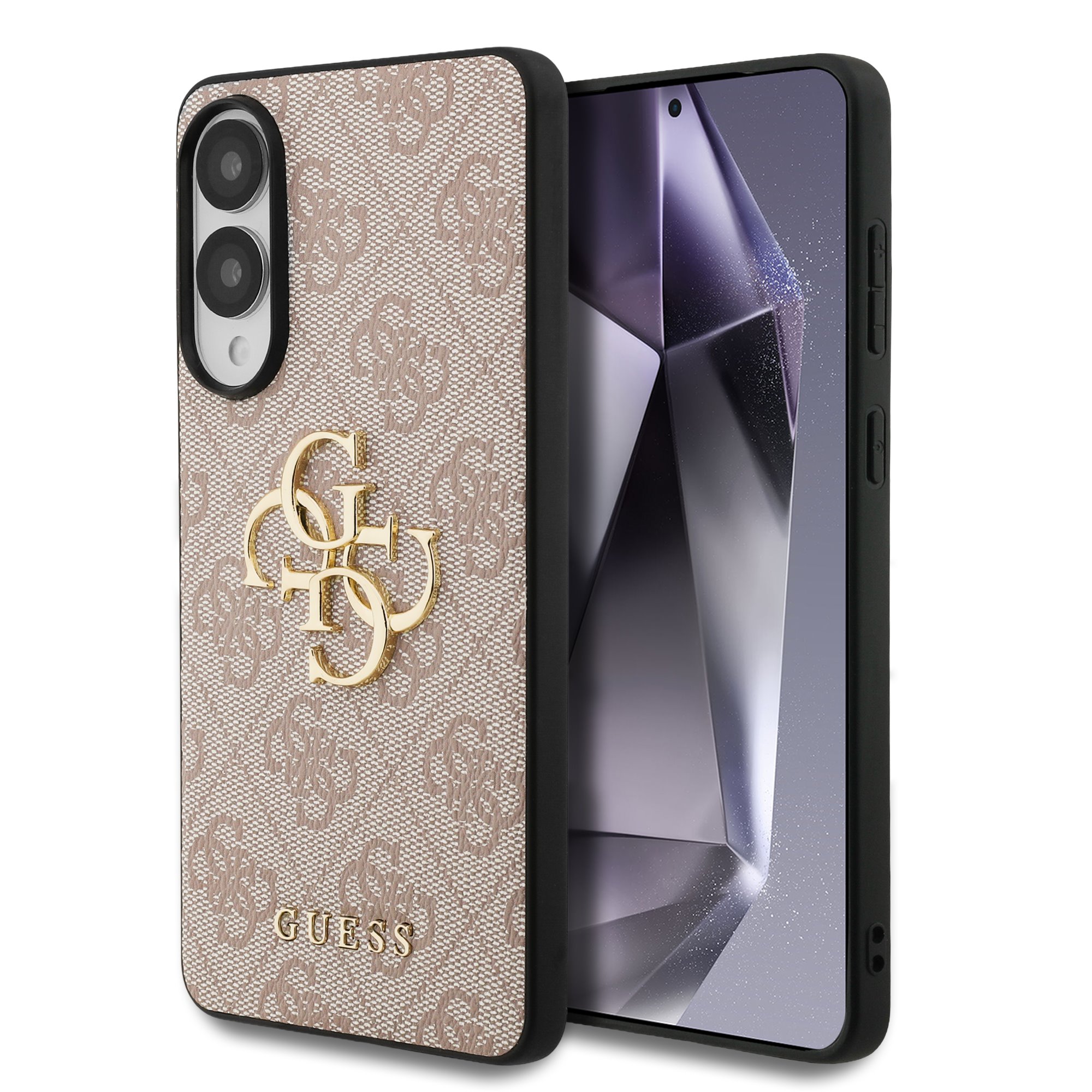 GUESS Калъф за Samsung S25 Edge, PU 4G Metal Logo