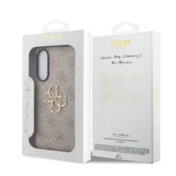 GUESS Калъф за Samsung S25 Edge, PU 4G Metal Logo