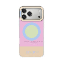 Калъф CiCi Candy Pastel MagSafe iPhone 16 Pro /розово-жълт/