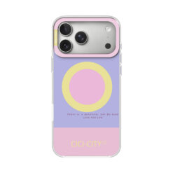 Калъф CiCi Candy Pastel MagSafe iPhone 17 Pro /лилаво-розов/
