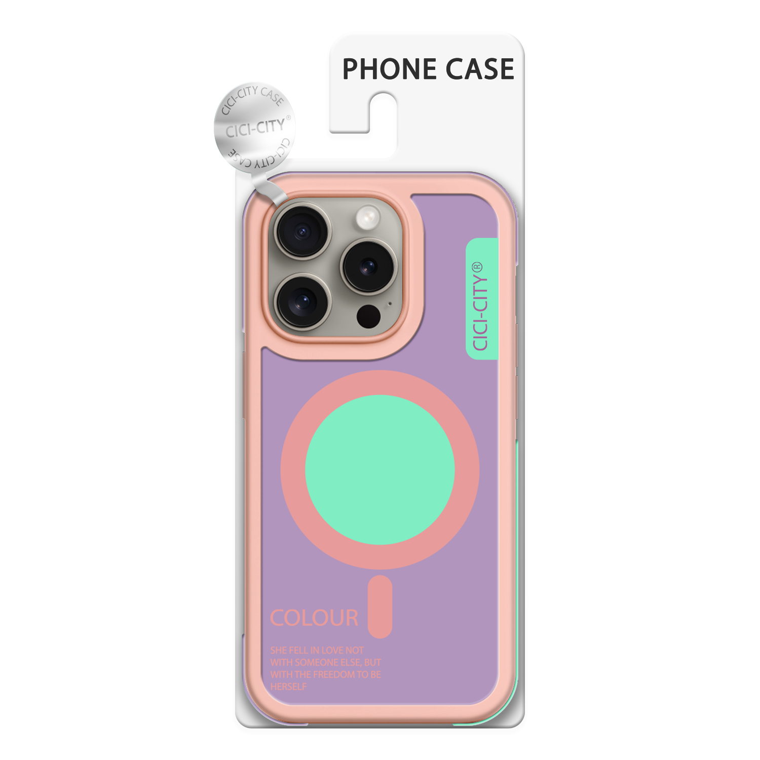 Калъф за iPhone 16 Pro Max – CiCi Color Bumper MagSafe