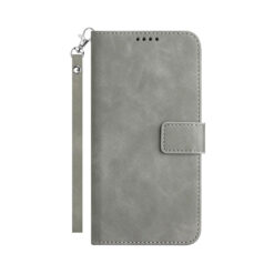 Калъф Exclusive Wallet Honor 400 Lite 5G /сив/