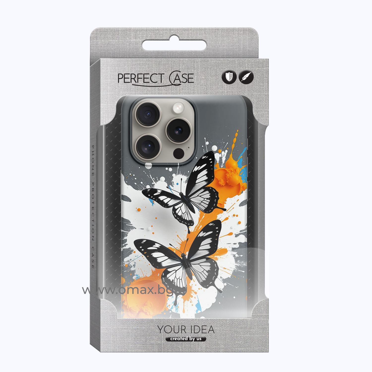 Калъф LOVE-Splash Apple iPhone 15 /Butterflies Splash/