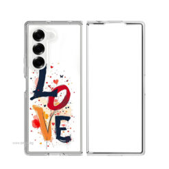 Калъф LOVE-Splash Samsung Z Fold 6 /Love letters/