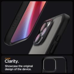 Калъф SPIGEN Ultra Hybrid Apple iPhone 17 Pro /черен мат/ – ACS10343