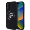 Karl Lagerfeld Калъф Apple iPhone 17 Air, Liquid Silicone K/C MagSafe /черен/ – KLHMP17MSCMKCRHK