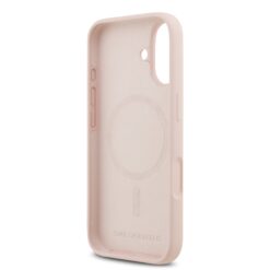 Karl Lagerfeld Калъф за iPhone 17, Liquid Silicone K/C MagSafe /розов/ – KLHMP17SSCMKCRHP
