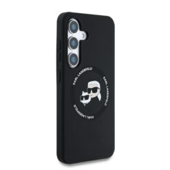 Karl Lagerfeld Калъф за Samsung S25 – Plus Liquid Silicone K&CH Heads MagSafe