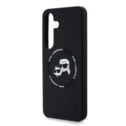 Karl Lagerfeld Калъф за Samsung S25 – Plus Liquid Silicone K&CH Heads MagSafe