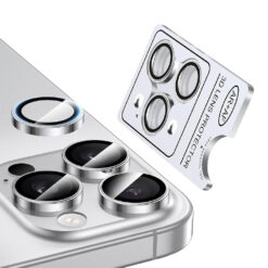 Лещи за камера на iPhone 14 Plus /сребристи/ NORDIC