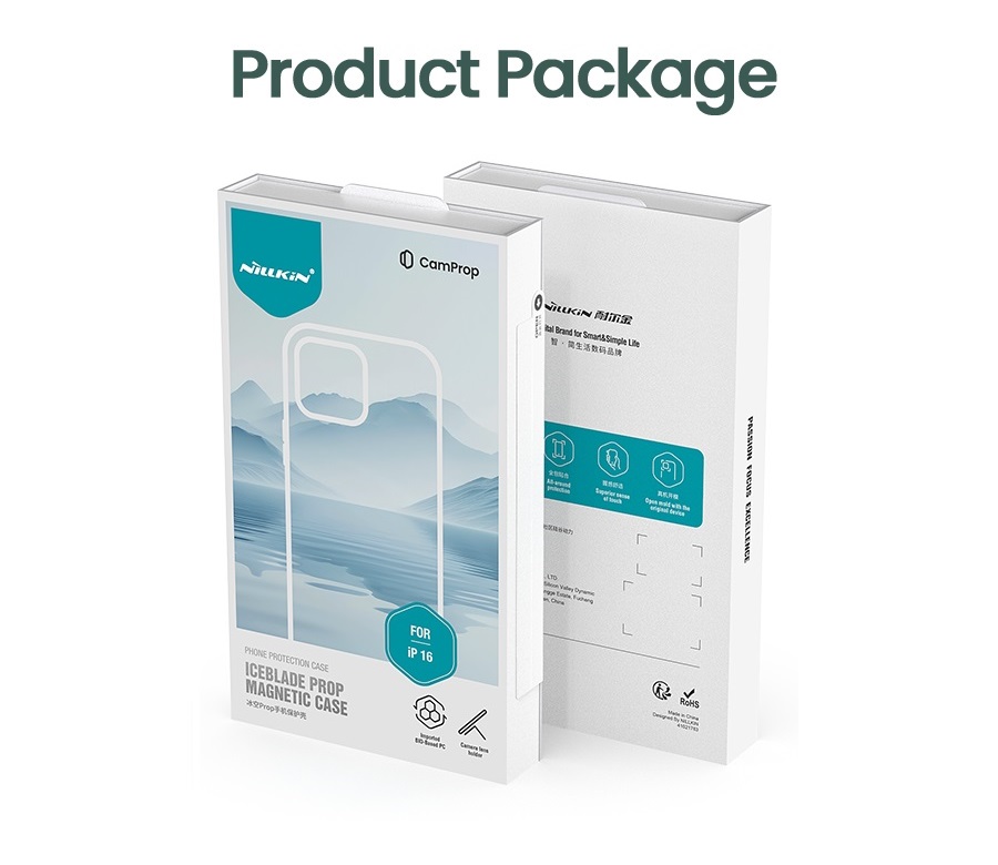 NILLKIN Калъф за iPhone 16 Pro Max, Iceblade Prop Aramid Magnetic, черен