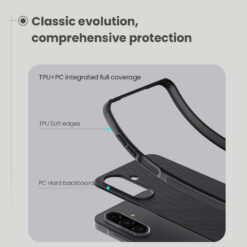 NILLKIN Калъф за iPhone 16 Pro, Super Frosted Shield, черен
