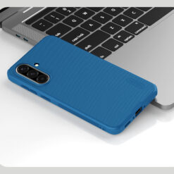 NILLKIN Калъф за Samsung A36 5G, Super Frosted Shield Pro, син