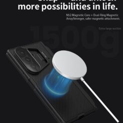 NILLKIN Калъф за Samsung Z Fold 7, Camshield Prop MagSafe Pen Slot