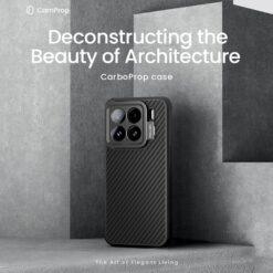 NILLKIN Калъф Xiaomi 15, CarboProp Aramid Magnetic, черен