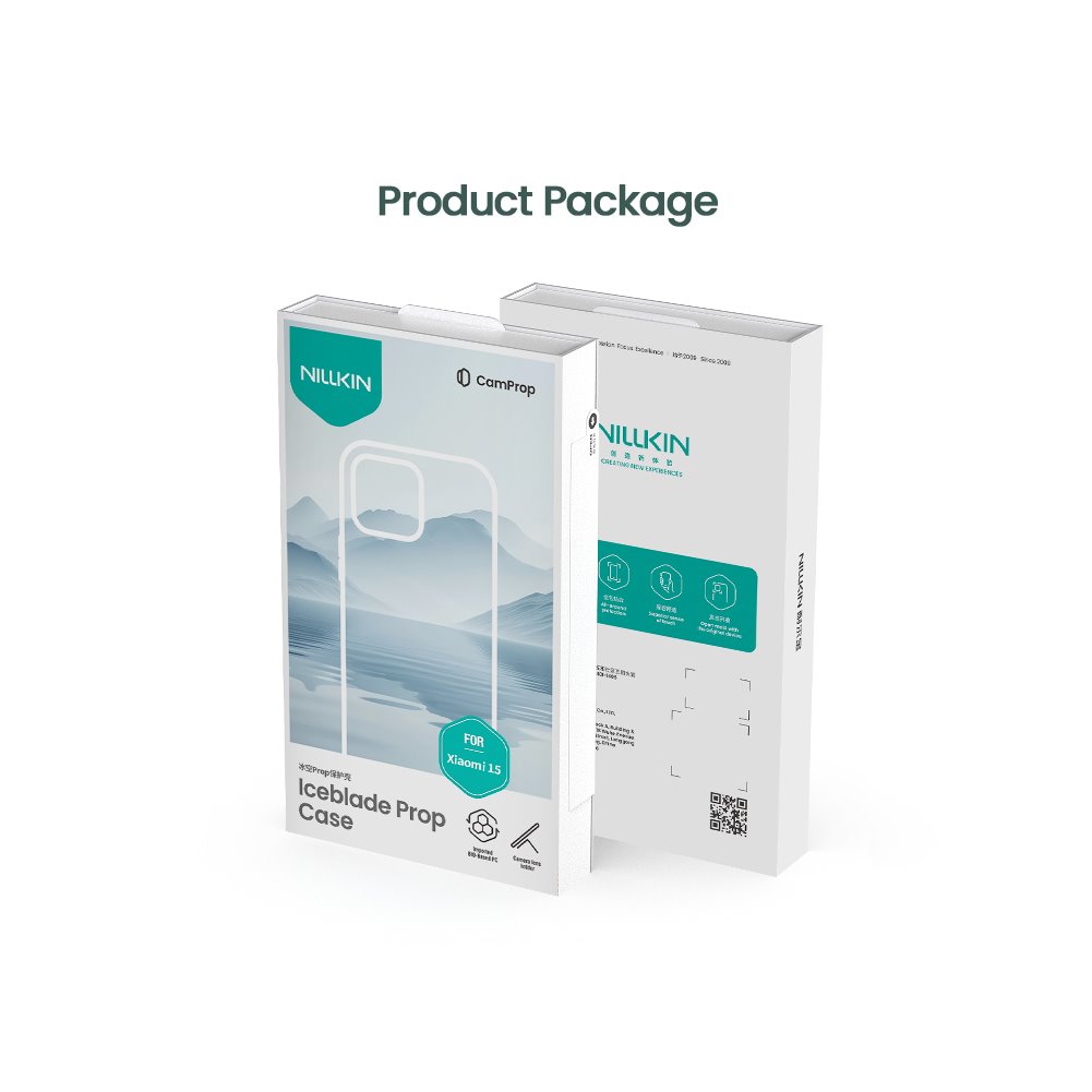 NILLKIN Калъф за Xiaomi 15, Iceblade Prop Aramid Magnetic, черен